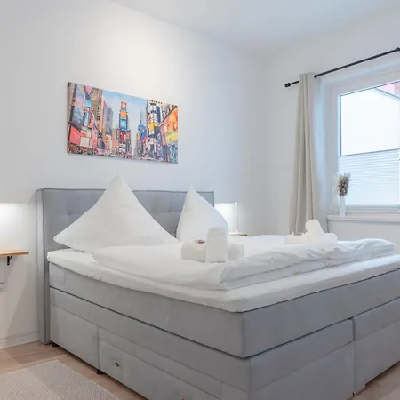 Modernes Apartment 4 Personen Zentral 56Qm Wlan Gehobene Ausstattung Hannover Exterior foto