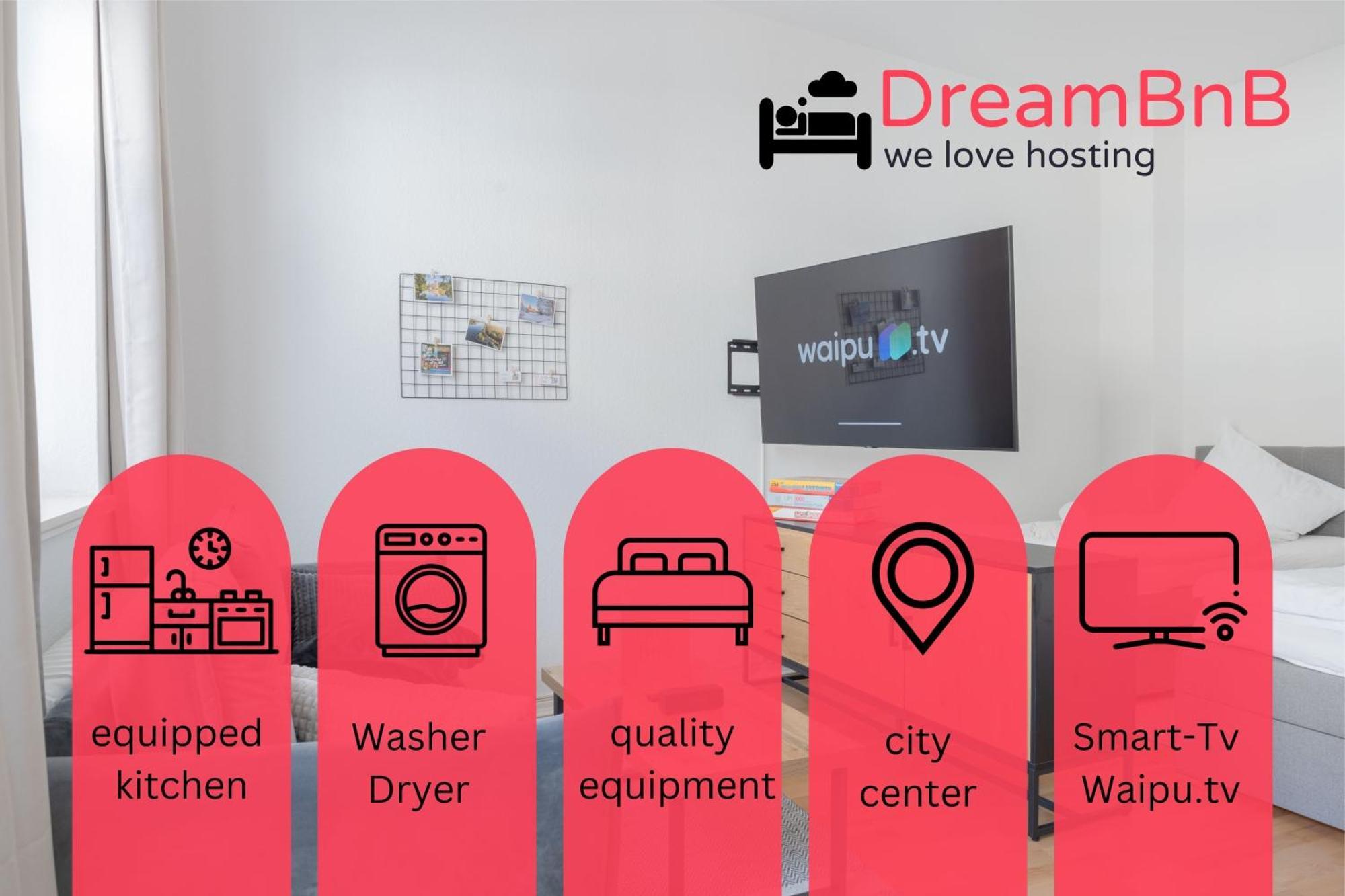 Modernes 4 Personen Zentral 56qm Wlan Gehobene Ausstattung Apartment *